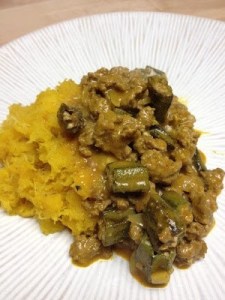 Beef Squash Curry
